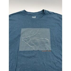 VORTEX OPTICS Men's Elk Topographic Hunting T-Shirt Men's Sz XL